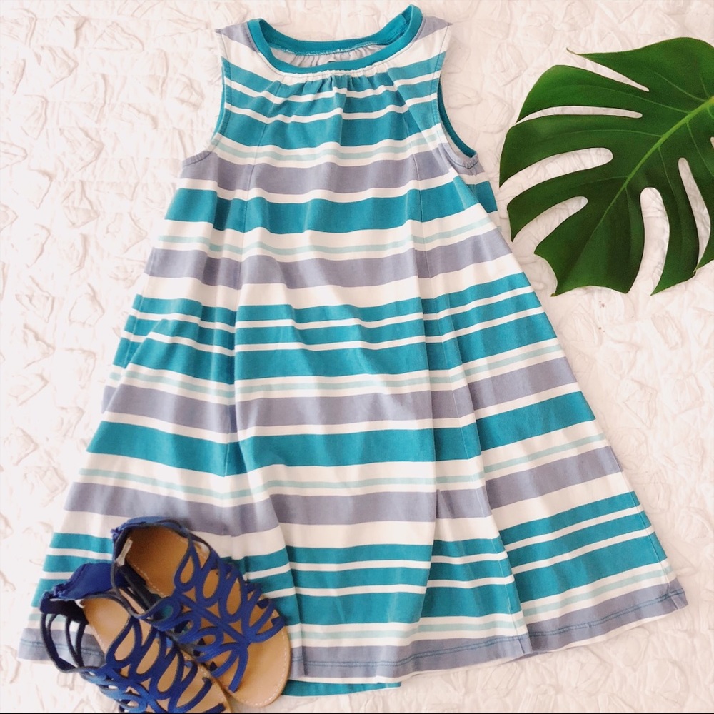 {tea collection} trapeze dress girls 7